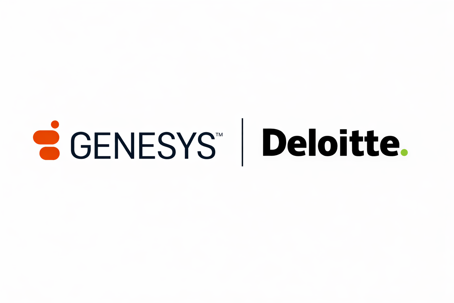 Genesys och deloitte logotyper