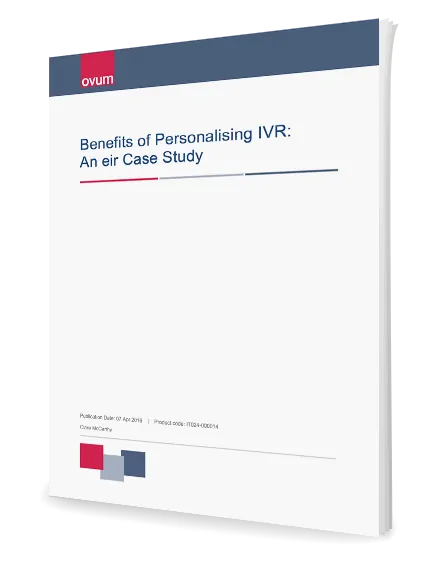 Ovum benefits of personalizing ivr an eir case study genesysuk portrait 3d lp qe