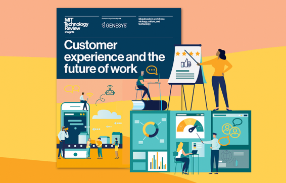 Mit technology review insights: customer experience and the future of work report thumbnail